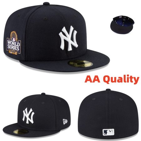 AA Quality New York Yankees 2024 World Series Fitted Hat